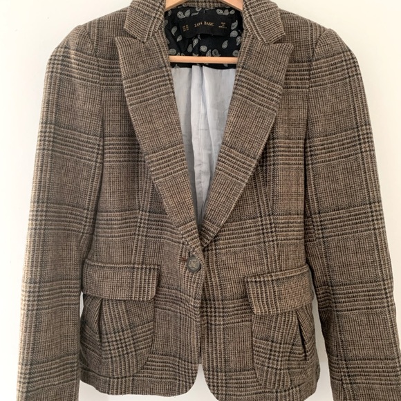 ZARA blazer wool blend. - Picture 2 of 3